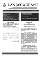 Landscourant van Aruba 2008, no. 16, DWJZ - Directie Wetgeving en Juridische Zaken