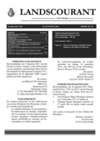 Landscourant van Aruba 2011, no. 18, DWJZ - Directie Wetgeving en Juridische Zaken