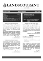 Landscourant van Aruba 2018, no. 20, DWJZ - Directie Wetgeving en Juridische Zaken