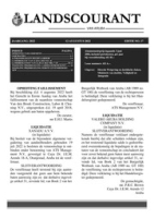 Landscourant van Aruba 2022, no. 17, DWJZ - Directie Wetgeving en Juridische Zaken