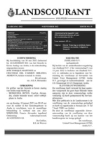 Landscourant van Aruba 2022, no. 19, DWJZ - Directie Wetgeving en Juridische Zaken