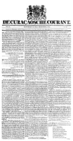 De Curacaosche Courant (28 December 1822)