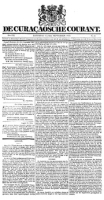 De Curacaosche Courant (6 September 1823)