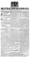 De Curacaosche Courant (25 October 1823)