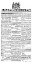 De Curacaosche Courant (22 November 1823)