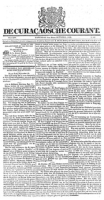 De Curacaosche Courant (28 October 1826)