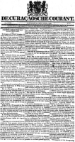 De Curacaosche Courant (25 April 1829)