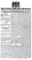 De Curacaosche Courant (25 Juli 1829)