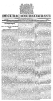 De Curacaosche Courant (13 October 1832)