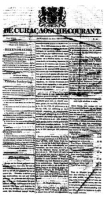 De Curacaosche Courant (5 December 1835)