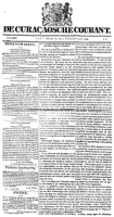 De Curacaosche Courant (13 Februari 1836)