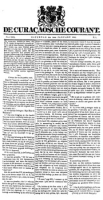 De Curacaosche Courant (1 Januari 1842)