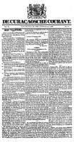 De Curacaosche Courant (21 Augustus 1852)