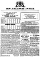 De Curacaosche Courant (15 December 1882)