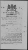 Publicatieblad van Curacao en onderhoorigheden 1877 no. 3, Gouverneur van Curacao en Onderhoorigheden