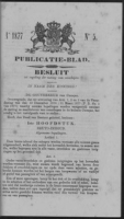 Publicatieblad van Curacao en onderhoorigheden 1877 no. 5, Gouverneur van Curacao en Onderhoorigheden