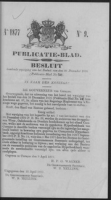 Publicatieblad van Curacao en onderhoorigheden 1877 no. 9, Gouverneur van Curacao en Onderhoorigheden