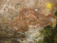 Pintura riba baranca, Canashito, 11 juni 2004, potret # 1, National Archaeological Museum Aruba