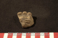 Gelaat (fragment) (Collectie Wereldculturen, RV-1403-284)