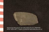 Bijl (fragment) (Collectie Wereldculturen, RV-1403-447)