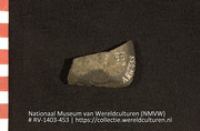 Bijl (fragment) (Collectie Wereldculturen, RV-1403-453)