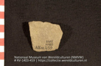 Bijl (fragment) (Collectie Wereldculturen, RV-1403-459)