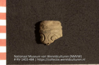 Gelaat (fragment) (Collectie Wereldculturen, RV-1403-484)