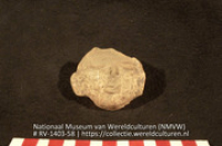 Gelaat (fragment) (Collectie Wereldculturen, RV-1403-58)
