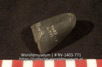 Bijl (fragment) (Collectie Wereldmuseum, RV-1403-771)