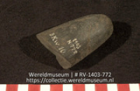 Bijl (fragment) (Collectie Wereldmuseum, RV-1403-772)