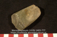 Bijl (fragment) (Collectie Wereldmuseum, RV-1403-777)