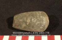 Bijl (fragment) (Collectie Wereldmuseum, RV-1403-778)