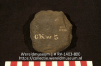 Bijl (fragment) (Collectie Wereldmuseum, RV-1403-800)