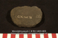 Werktuig? (fragment) (Collectie Wereldmuseum, RV-1403-803)