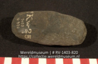 Bijl (fragment) (Collectie Wereldmuseum, RV-1403-820)
