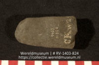 Bijl (fragment) (Collectie Wereldmuseum, RV-1403-824)