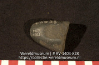 Bijl (fragment) (Collectie Wereldmuseum, RV-1403-828)