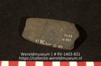 Bijl (fragment) (Collectie Wereldmuseum, RV-1403-831)