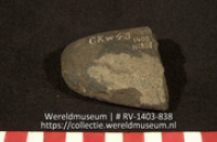Bijl (fragment) (Collectie Wereldmuseum, RV-1403-838)