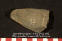Bijl (fragment) (Collectie Wereldmuseum, RV-1403-841)