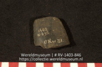 Bijl (fragment) (Collectie Wereldmuseum, RV-1403-846)