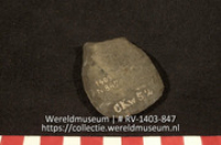 Bijl (fragment) (Collectie Wereldmuseum, RV-1403-847)