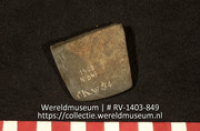 Bijl (fragment) (Collectie Wereldmuseum, RV-1403-849)