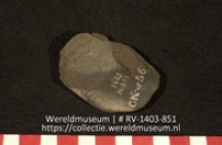 Bijl (fragment) (Collectie Wereldmuseum, RV-1403-851)