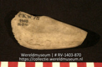 Bijl (fragment) (Collectie Wereldmuseum, RV-1403-870)