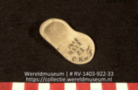 Lepel of schaal (Collectie Wereldmuseum, RV-1403-922-33)