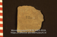 Fragment (Collectie Wereldmuseum, RV-1403-931h)