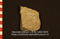 Pot (fragment) (Collectie Wereldmuseum, RV-1403-935f)