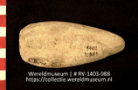Bijl (Collectie Wereldmuseum, RV-1403-988)