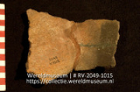 Aardewerk (fragment) (Collectie Wereldmuseum, RV-2049-1015)